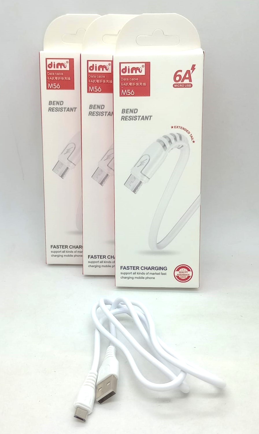 CABLE MICRO USB A USB -V8 6A -