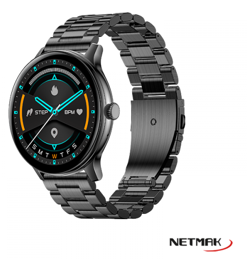 SMARTWATCH FULL TOUCH MALLA METALICA BT 5.0 - LLAMADAS + CONTROL FITNESS