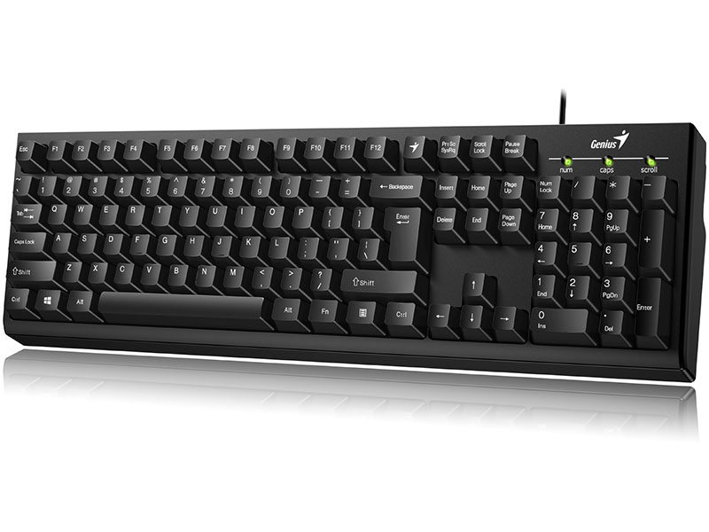 TECLADO GENIUS KB-100 BLACK USB