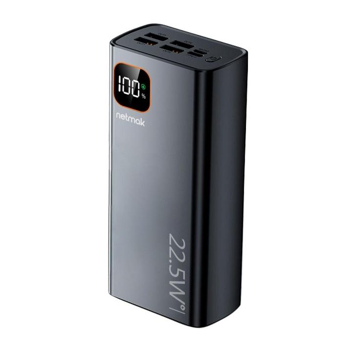 POWER BANKS 22.5W CARGA RAPIDA 30000 MAH C/DISPLAY DIGITAL