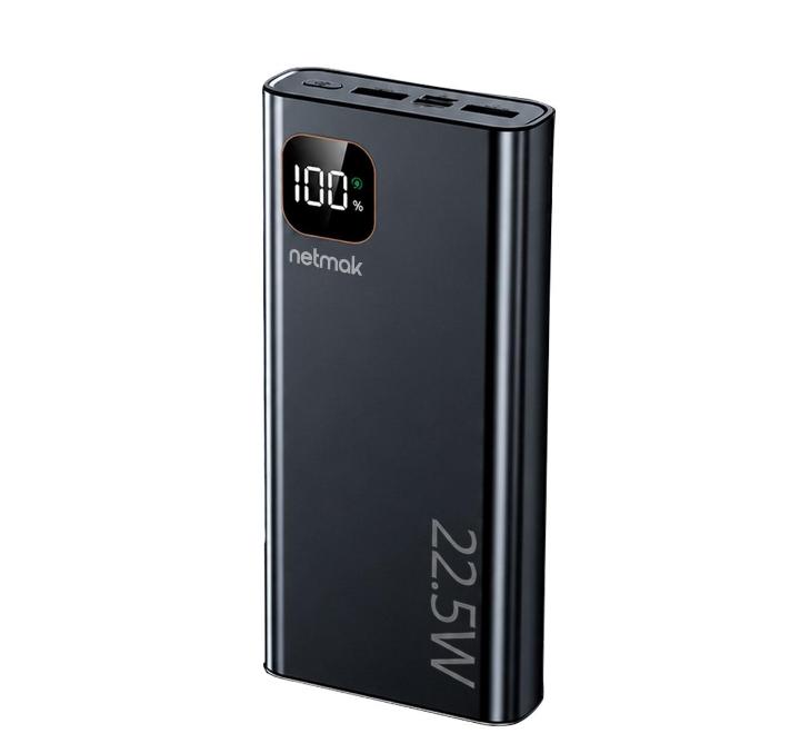 POWER BANKS 22.5W CARGA RAPIDA 20000 MAH C/DISPLAY DIGITAL