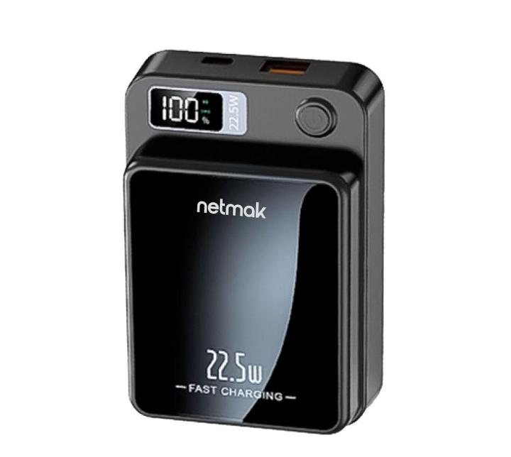 POWER BANKS 22.5W MAGNETICO INALAMBRICO 10000 MAH C/DISPLAY DIGITAL